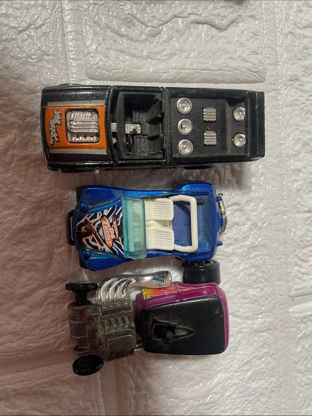 Vintage Hot Wheels & NASCAR Diecast Car Lot - 6 Loose Vehicles